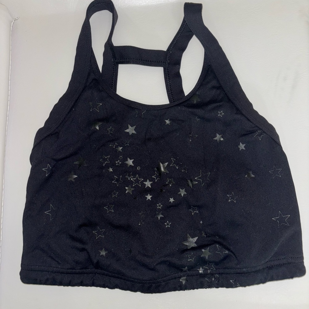 Spiritual Gangster Black Star Sports Bra
